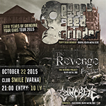 Poppy Seed Grinder (Cze) + The Revenge Project (Bg) + Concrete (Bg) live @ Club Smile, Varna (22.10.2015)
